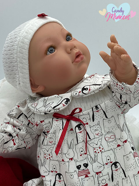Bebé Reborn Pablo 45 cm - Fabricado en España - Imagen 8