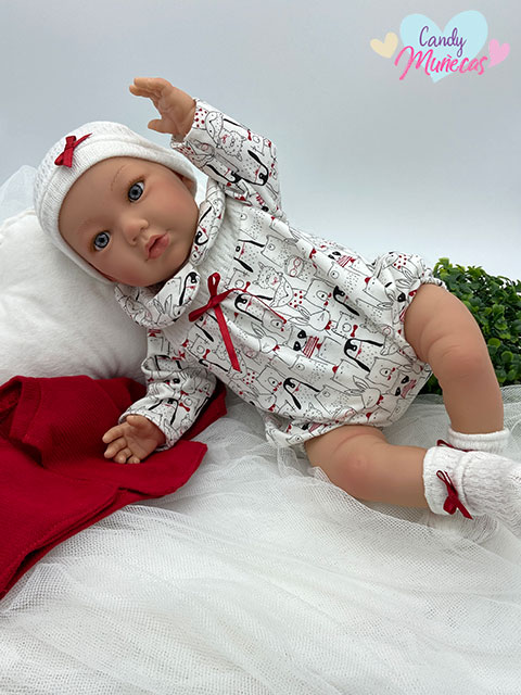 Bebé Reborn Pablo 45 cm - Fabricado en España - Imagen 5