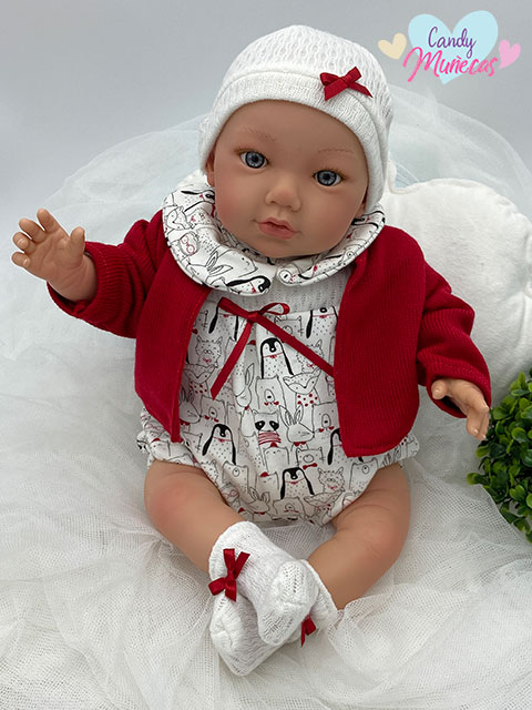 Bebé Reborn Pablo 45 cm - Fabricado en España - Imagen 4