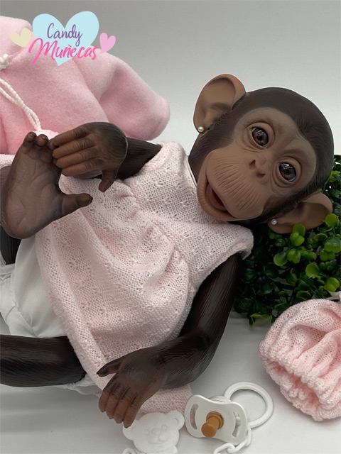 Bebe Chimp Trenca Rosa - Imagen 2