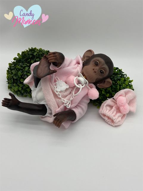 Bebe Chimp Trenca Rosa - Imagen 9