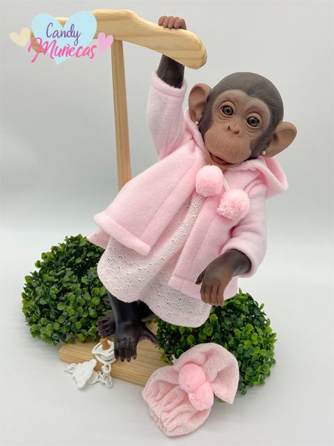 Bebe Chimp Trenca Rosa - Imagen 3