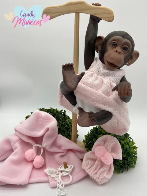 Bebe Chimp Trenca Rosa - Imagen 6