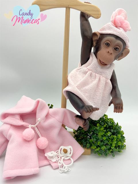 Bebe Chimp Trenca Rosa - Imagen 7