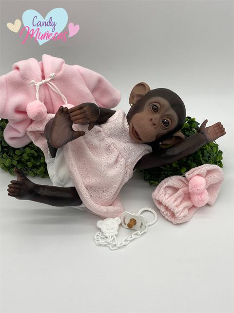 Bebe Chimp Trenca Rosa - Imagen 8