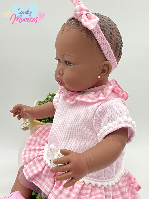 Muñeca Cuerpo De Tela Addis 48 cm - Fabricado en España - Imagen 3