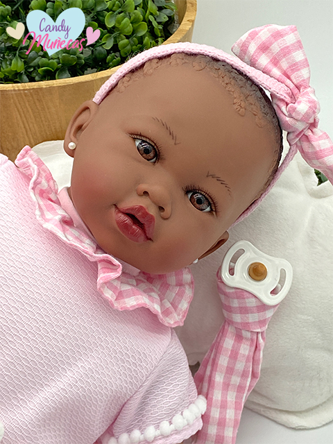 Muñeca Cuerpo De Tela Addis 48 cm - Fabricado en España - Imagen 5