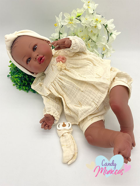 Muñeca Cuerpo De Tela Addis Articulada 48 cm - Fabricada en España - Imagen 2