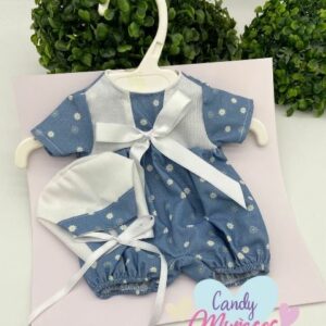 Ropa Para Muñecas y Bebé Mono Conjunto 2 Piezas 36 cm - Fabricado en España