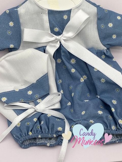 Ropa Para Muñecas y Bebé Mono Conjunto 2 Piezas 36 cm - Fabricado en España - Imagen 2