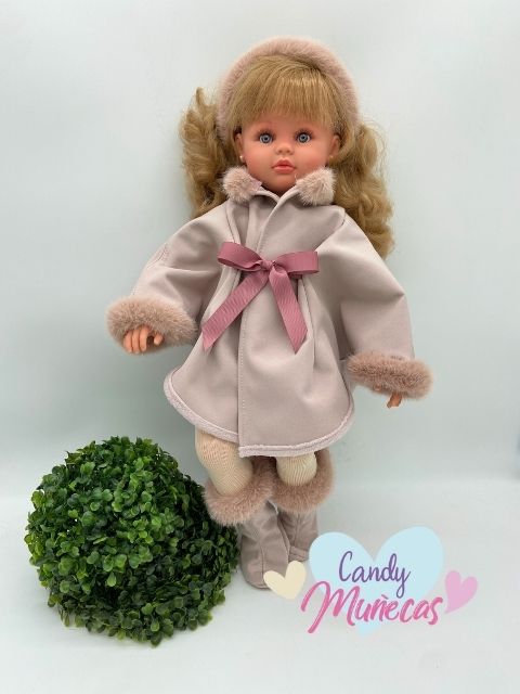 Muñeca Cuerpo De Tela Paula 57 cm - Fabricado en España