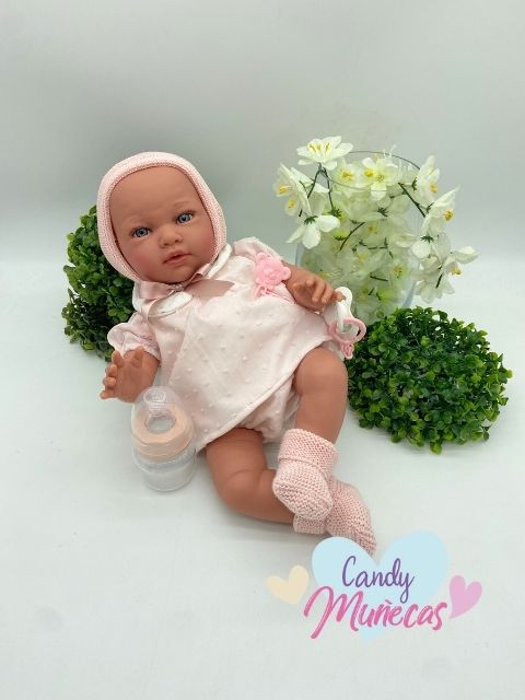Bebé Newborn Peso Real Aitana 42 cm - Fabricado en España