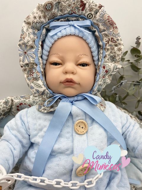 Muñeco Cuerpo De Tela C/Peso Thiago 45 cm - Fabricado en España - Imagen 3
