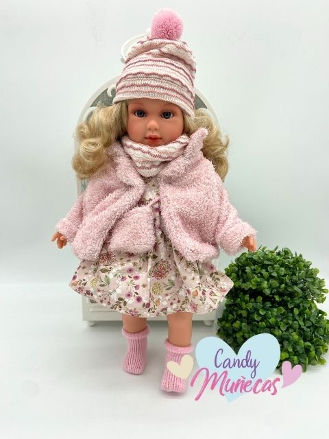 Muñeca Cuerpo De Tela Julia 40 cm - Fabricado en España