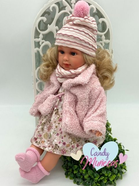 Muñeca Cuerpo De Tela Julia 40 cm - Fabricado en España - Imagen 3
