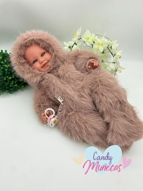 Muñeca Cuerpo De Tela Cintia 45 cm - Fabricado en España
