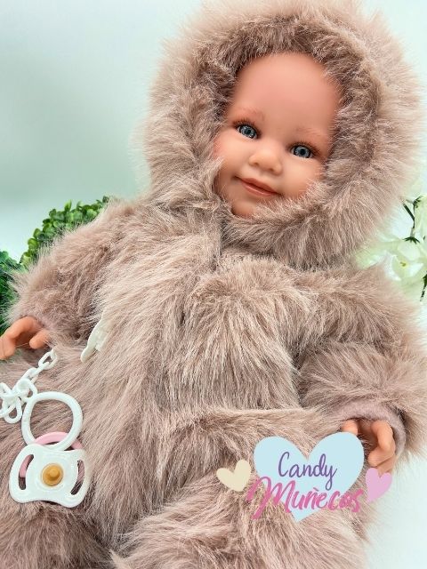 Muñeca Cuerpo De Tela Cintia 45 cm - Fabricado en España - Imagen 2