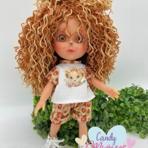 Muñeca de cuerpo de vinilo de 28 cm fabricada en España - LADY LION