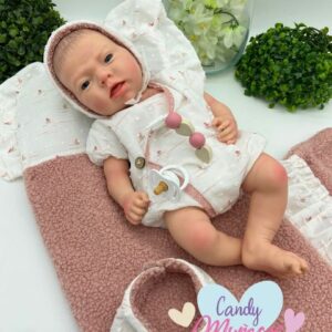 Bebé reborn de silicona de 40 cm fabricado en España - AITANA