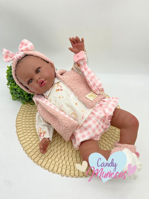 Muñeca de cuerpo de tela de 45 cm fabricada en España - AMARA - Imagen 2