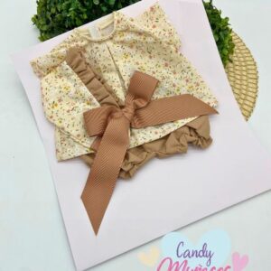 Ropa para muñecas de 45-48 cm fabricada en España - CONJUNTO MARRÓN
