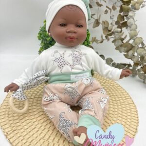 Muñeca Cuerpo De Tela 45 cm Fabricado en España - NIA