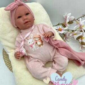 Muñeca Cuerpo De Tela 42 cm Llorona Fabricado en España - ANDREA