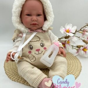 Muñeca Cuerpo De Tela 45 cm Llorona Fabricado en España - BELEN