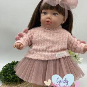 Muñeca Cuerpo De Tela 45 cm Fabricado en España - ALICIA